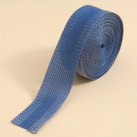 Nažehlovací páska pro zkrácení oblečení bez šití - Modrá, 1 metr