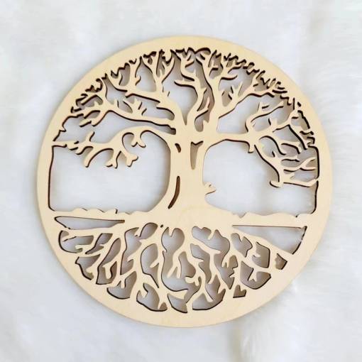 Foto - Dřevěný ornament 15 cm - Strom života