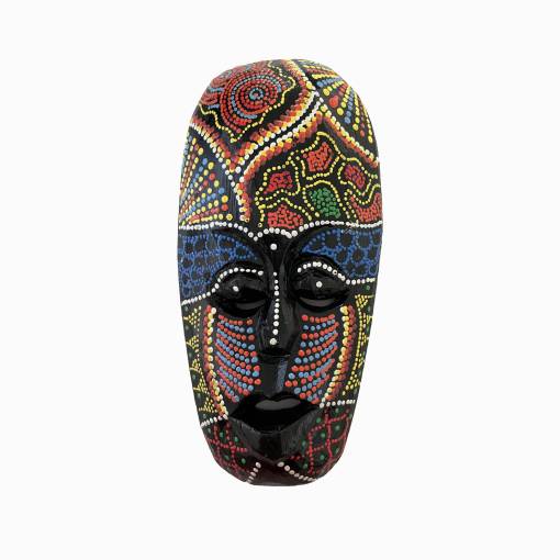 Foto - Africká kmenová maska - 19,5 x 9,5 cm