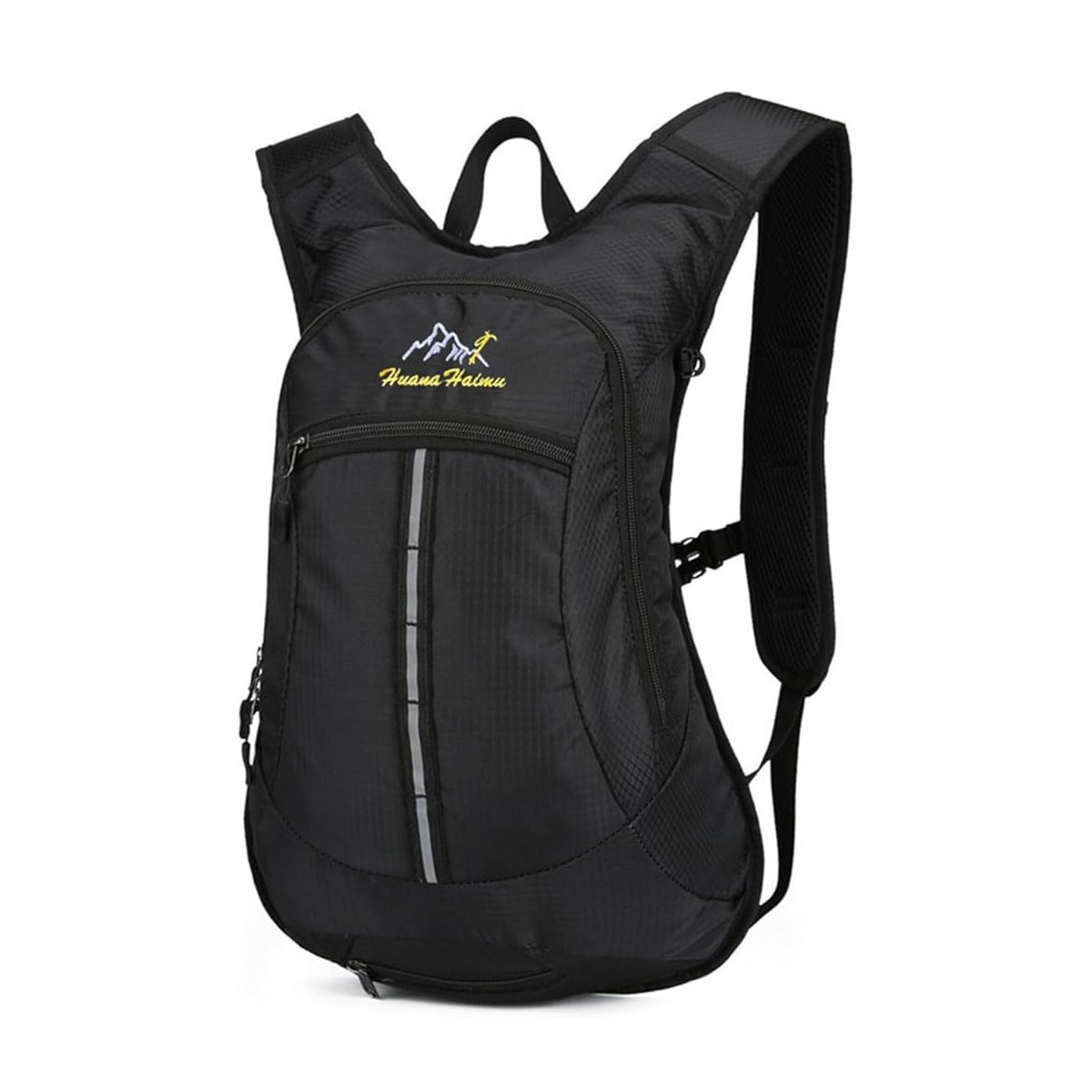 Cyklistický batoh s kapsou na hydrovak - Černý